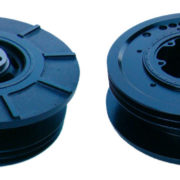Crankshaft pulley vibration damper MAN
